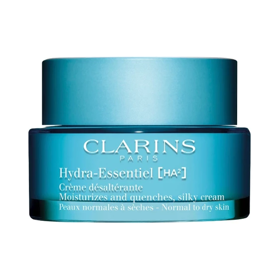 Clarins Hydra-Essentiel Silky Moisturizer with Double Dose Hyaluronic Acid (1.7oz / 50mL)